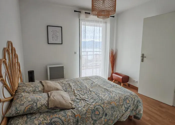 Apartmán Terrasse Spacieuse, Vue & Clim Ajaccio (Corsica)